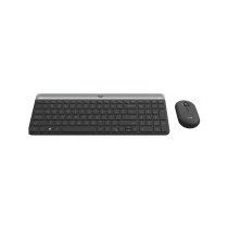 LOGITECH MK470 Slim Wireless Combo - OFF-WHITE - NORDIC