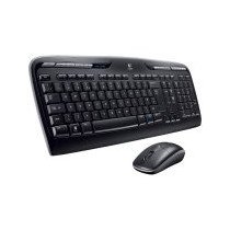 LOGITECH MK330 Wireless Combo - BLACK - NORDIC
