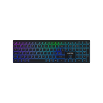 CANYON keyboard HKB-W11 UK/US RGB Dual Mode Wireless Black