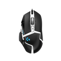 LOGITECH G502 SE Corded Gaming Mouse - HERO - BLACK/WHITE - USB - EWR2