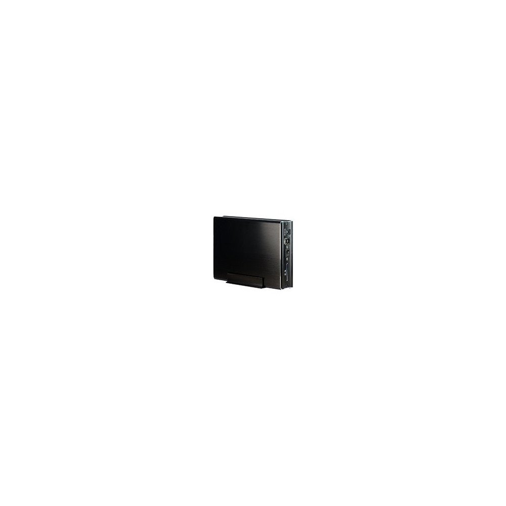 Dėklai|diskams|INTER-TECH|Coba|Nitrox|(3.5"|HDD,|SATA/SATA|II,|Black