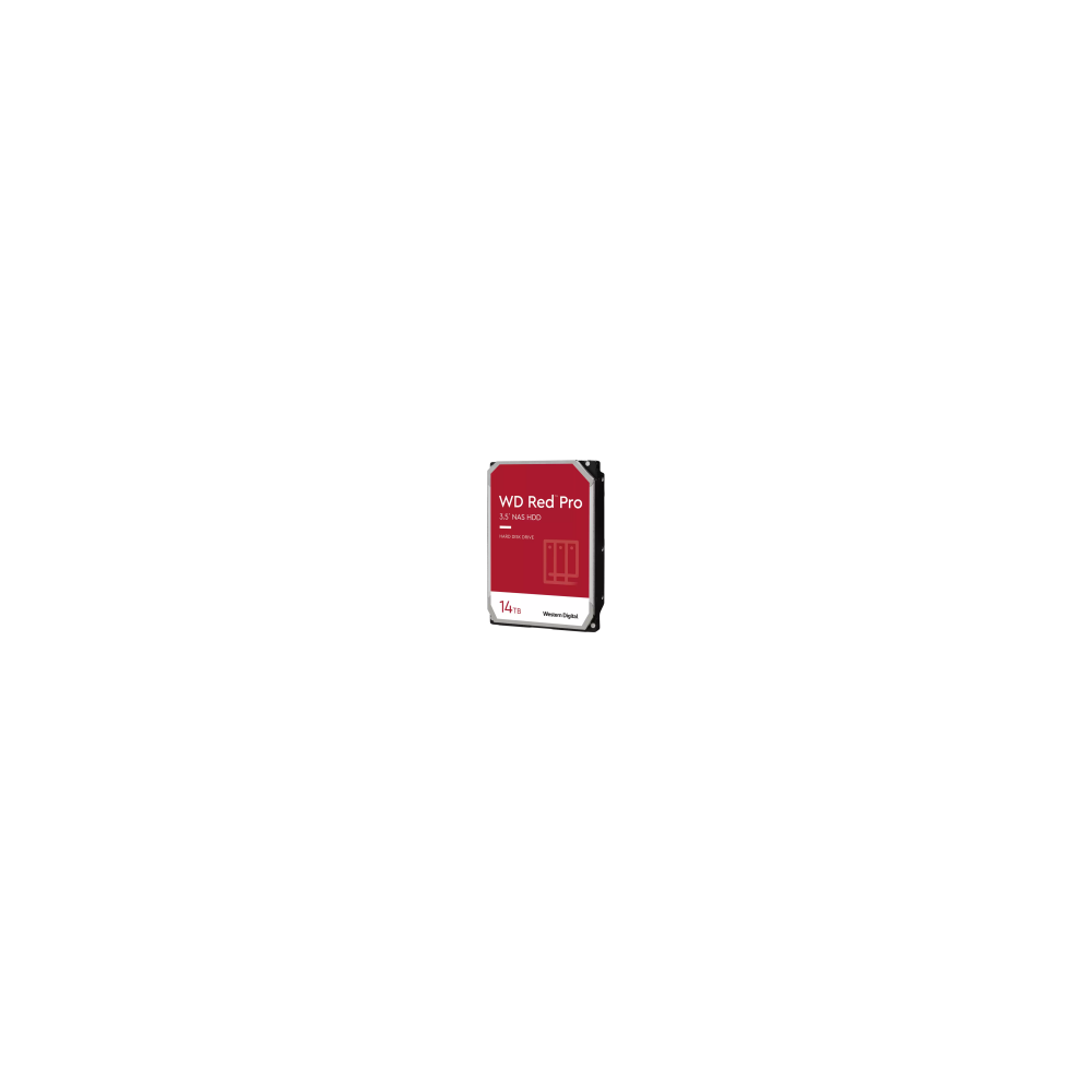 HDD Desktop WD Red Pro (3.5'', 14TB, 512MB, 7200 RPM, SATA 6 Gb/s)