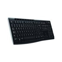 LOGITECH K270 Wireless Keyboard - BLACK - CZE-SKY