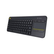 LOGITECH Wireless Touch Keyboard K400 Plus - INTNL - UK layout - Black