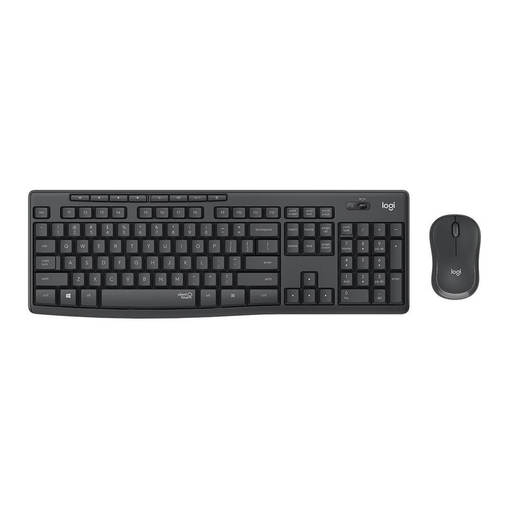 LOGITECH MK295 Silent Wireless Combo - GRAPHITE - UK