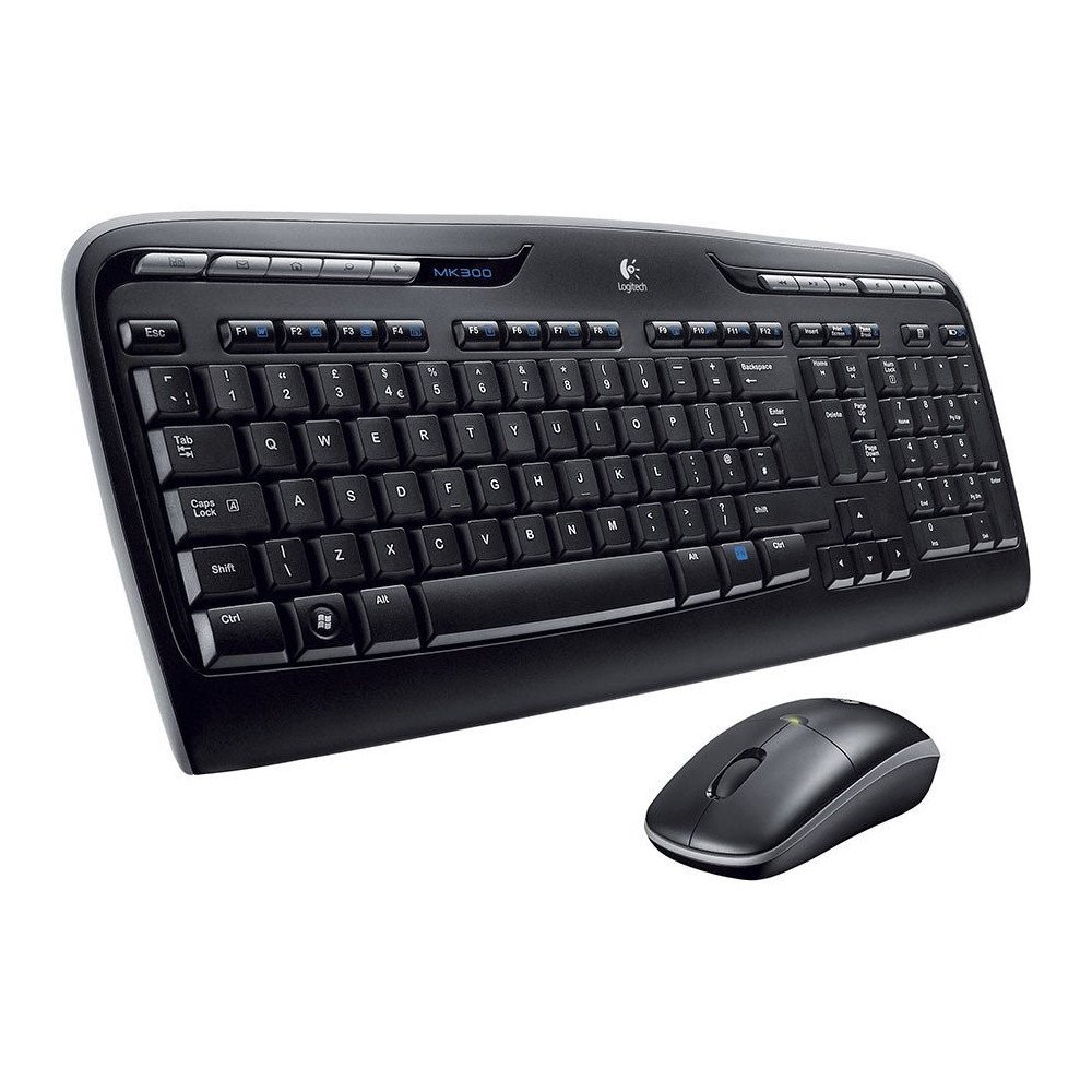 LOGITECH MK330 Wireless Combo - BLACK - HRV-SLV-SRB