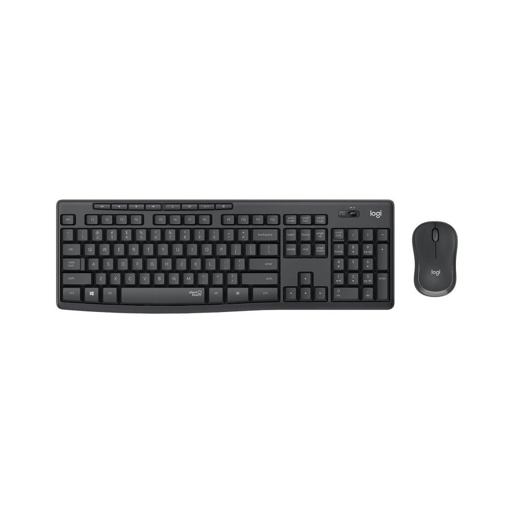 LOGITECH MK295 Silent Wireless Combo - GRAPHITE - FRA