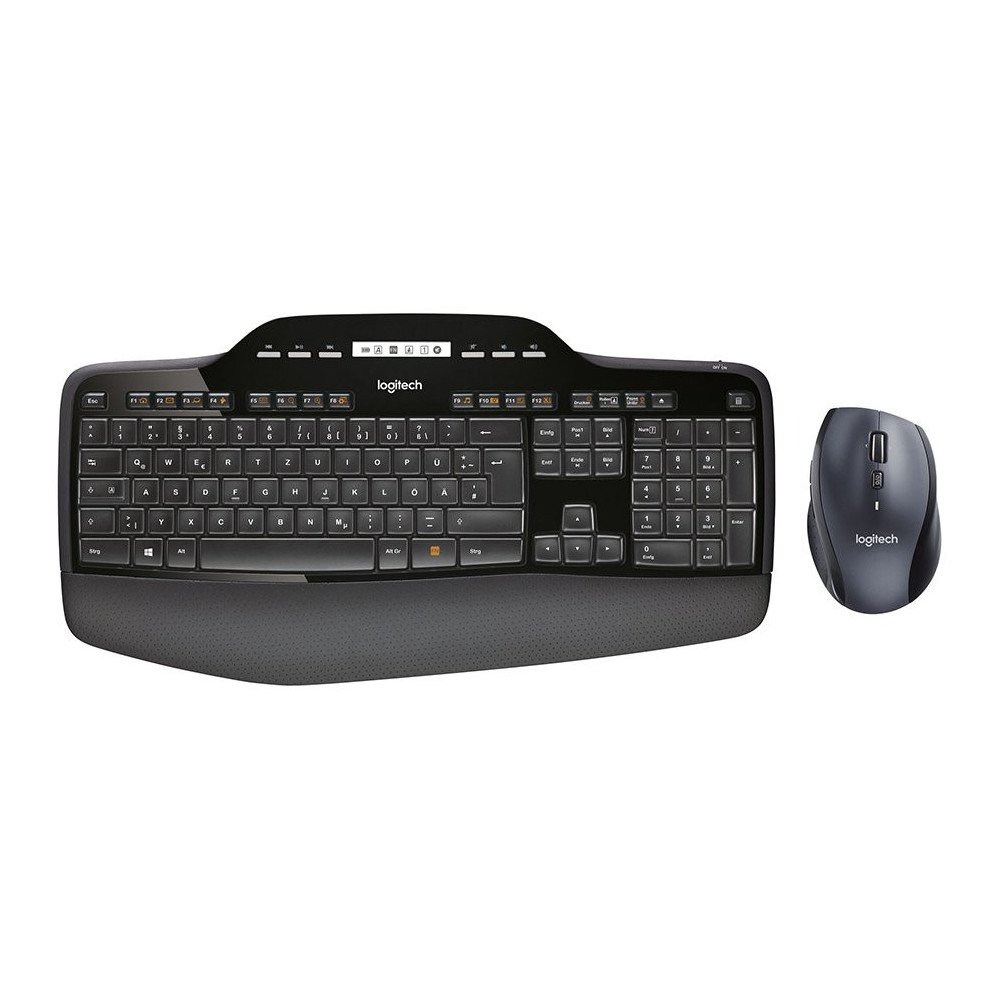 LOGITECH MK710 Wireless Desktop - BLACK - ARA