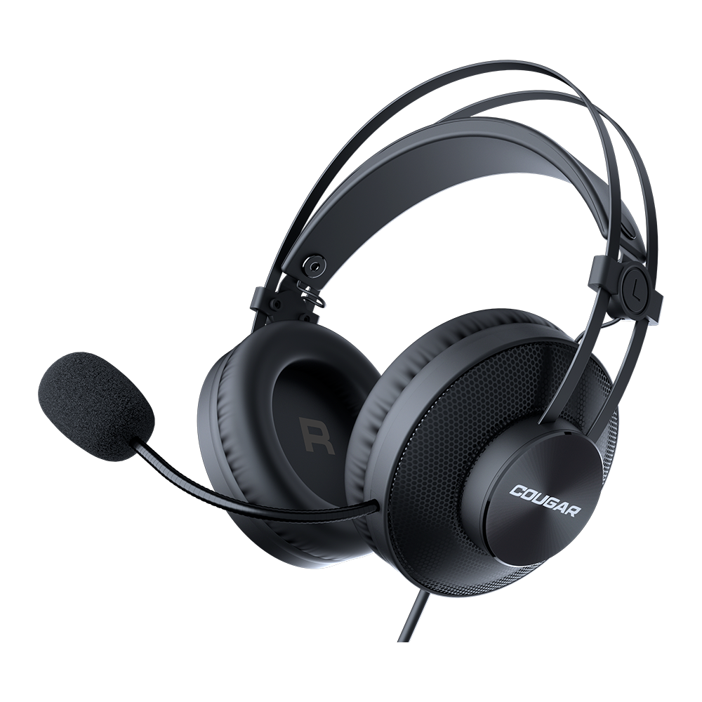 COUGAR IMMERSA ESSENTIAL Gaming Headset, Black