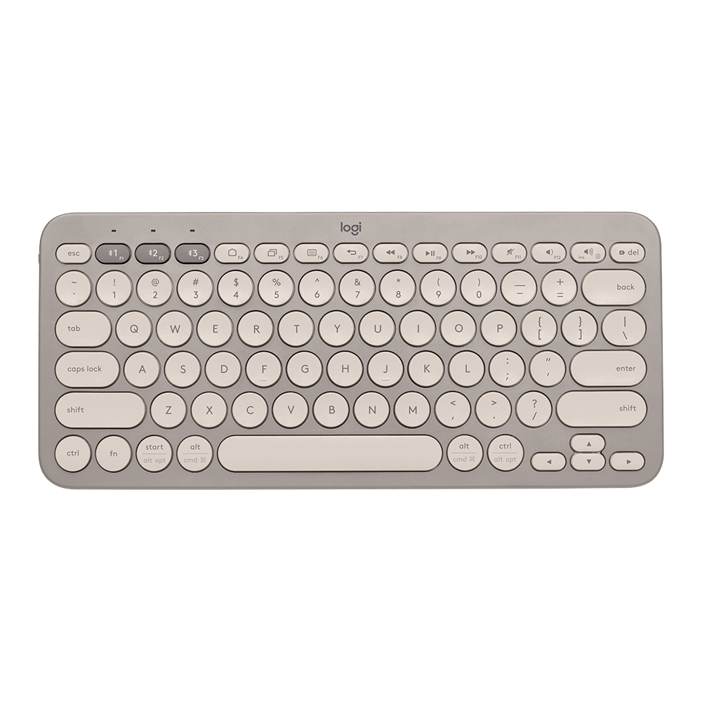 LOGITECH K380 Multi-Device Bluetooth Keyboard - SAND - RUS