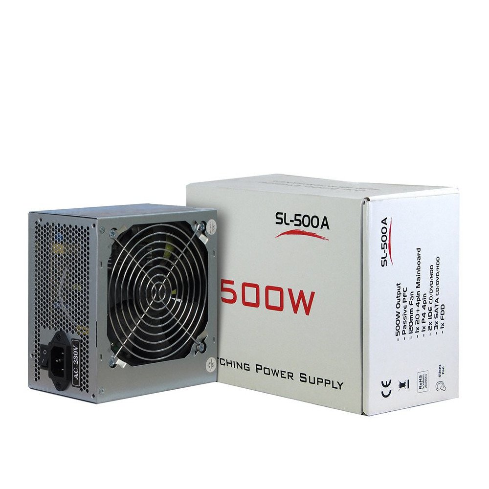 Power|Supply|INTER-TECH|IT-SL500|AC|230V,|50/60Hz,|DC|3.3/5/±12V,
