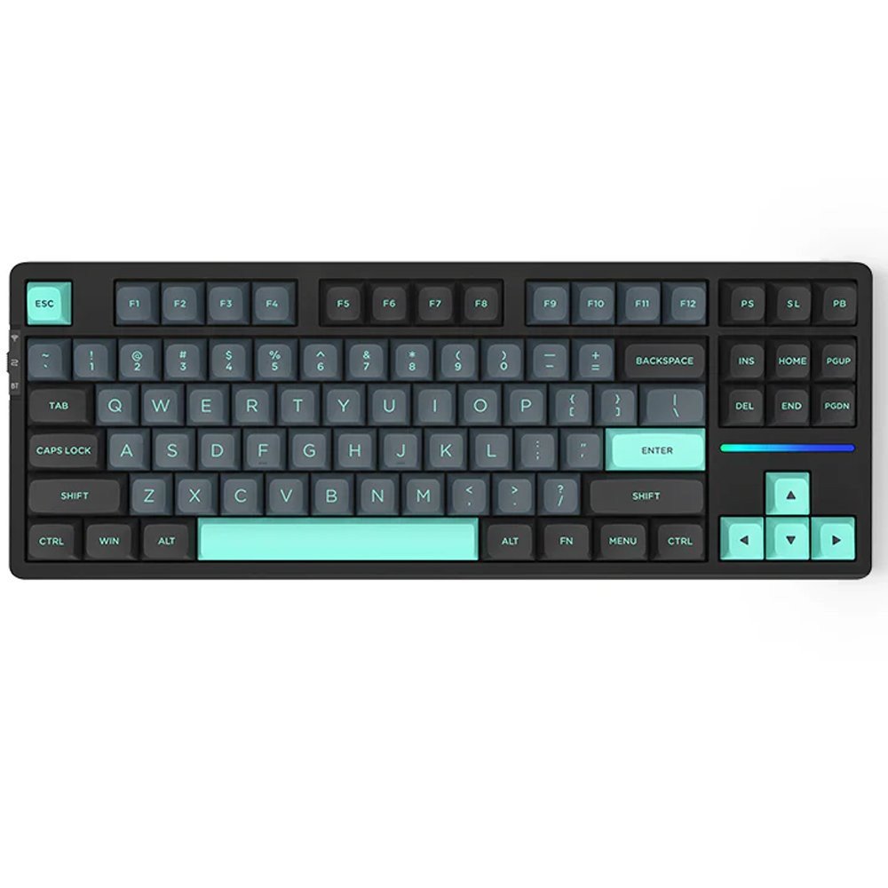 Klaviatūra VGN V87 (Pilka/Mėlyna) - Silver switches