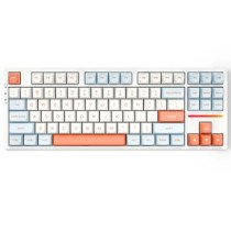 Klaviatūra VGN V87 (Oranžinė) - Silver switches