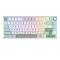 Klaviatūra Royal Kludge R75 (Sky Cyan) - RK Chartreuse switches