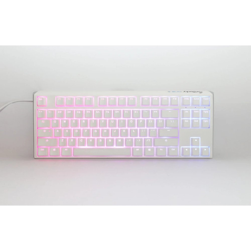 Klaviatūra Ducky One 3 Classic TKL 80% (Balta) - Cherry MX Red