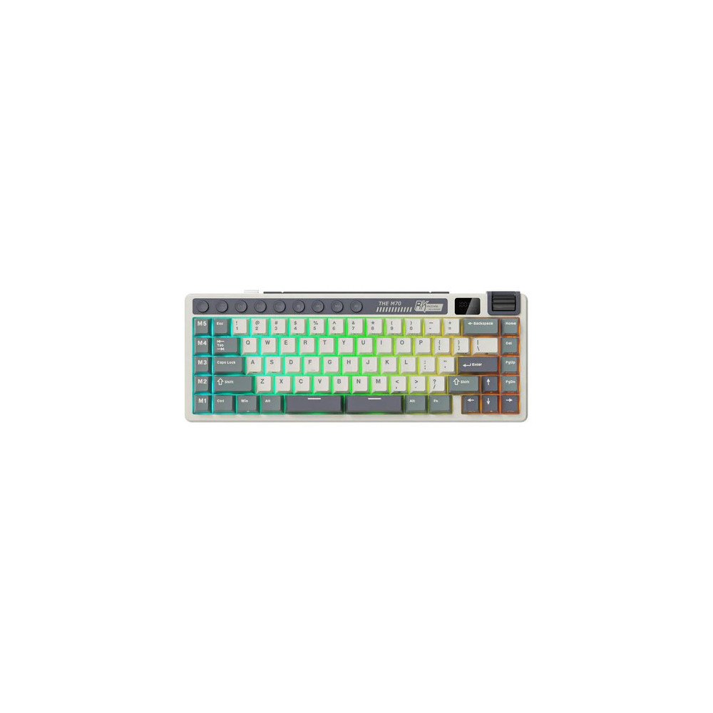Klaviatūra Royal Kludge M70 (Cyan) - RK Creamy switches