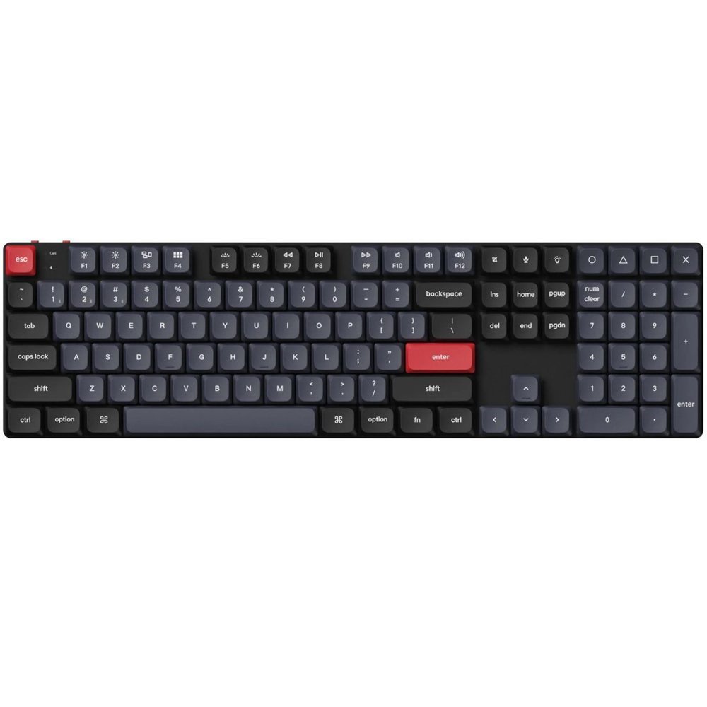 Klaviatūra Keychron K5 Pro (Juoda) - Gateron Red switches