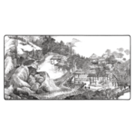 Pelės kilimėlis "LIT Mousepad" Whiling Away the Summer, by Wu Li