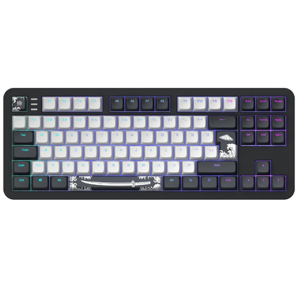 Klaviatūra Dark Project ALU87B (Bushido) - G3MS Moonstone Switches