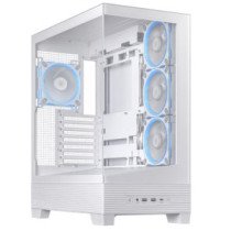 CASE MIDITOWER ATX W/O PSU/A31 PLUS TG ARGB WHITE ASUS