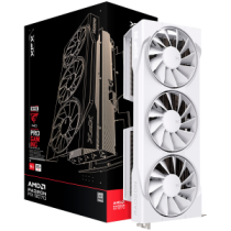 XFX Swift AMD Radeon RX 9070 OC White Triple Fan Gaming Edition with