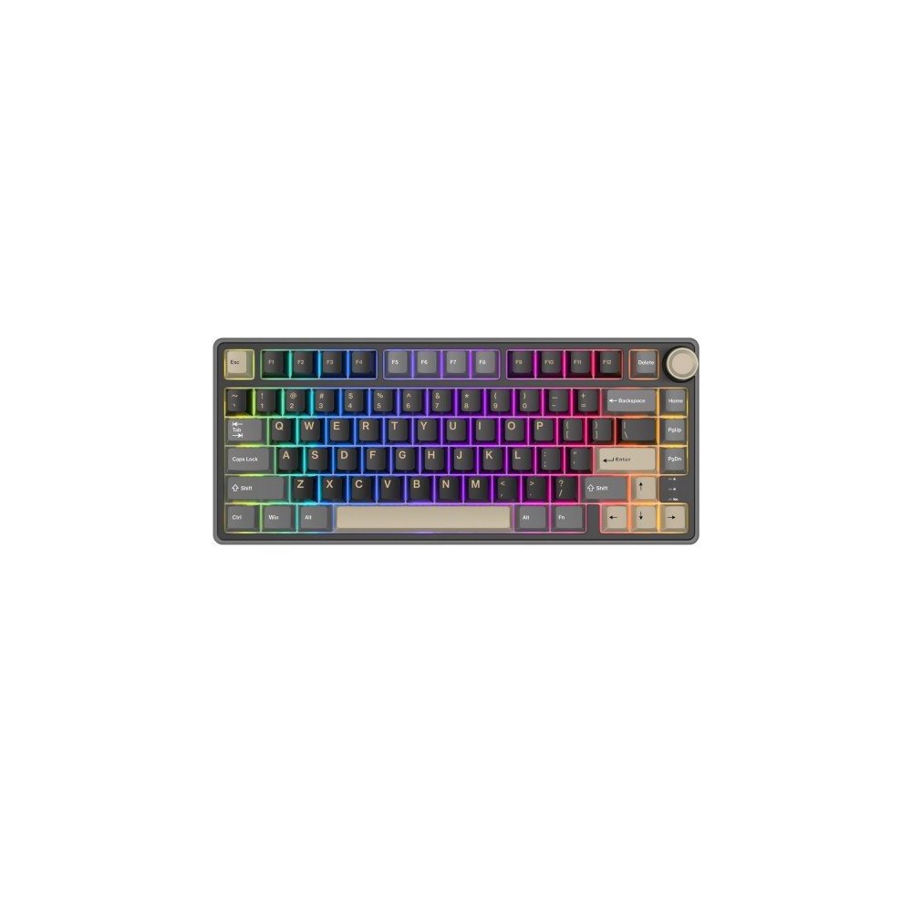 Klaviatūra Royal Kludge R75 (Phantom) - RK Brown switches