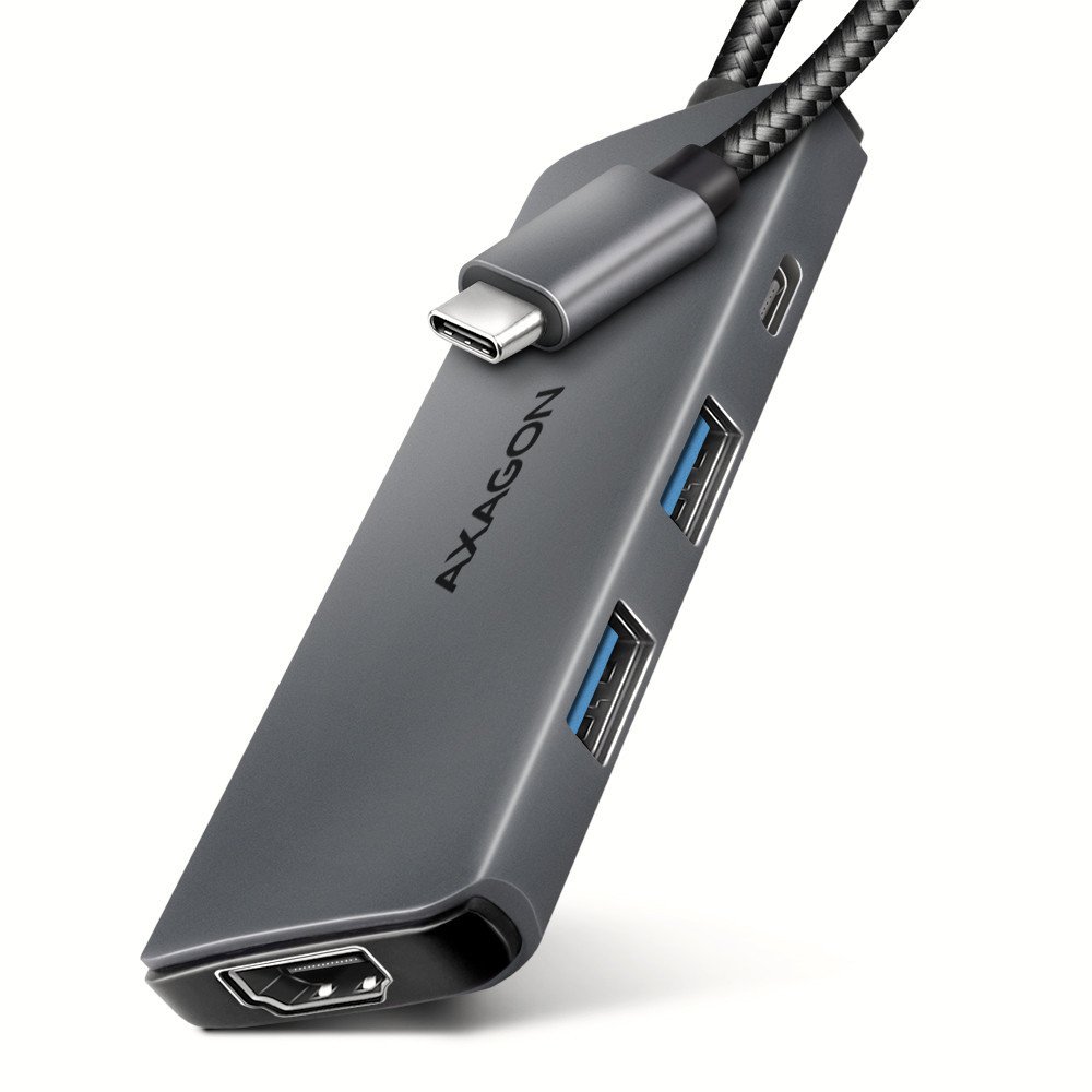 AXAGON 8K USB-C 5Gbps 5in1 8K Hub|HMC-5H