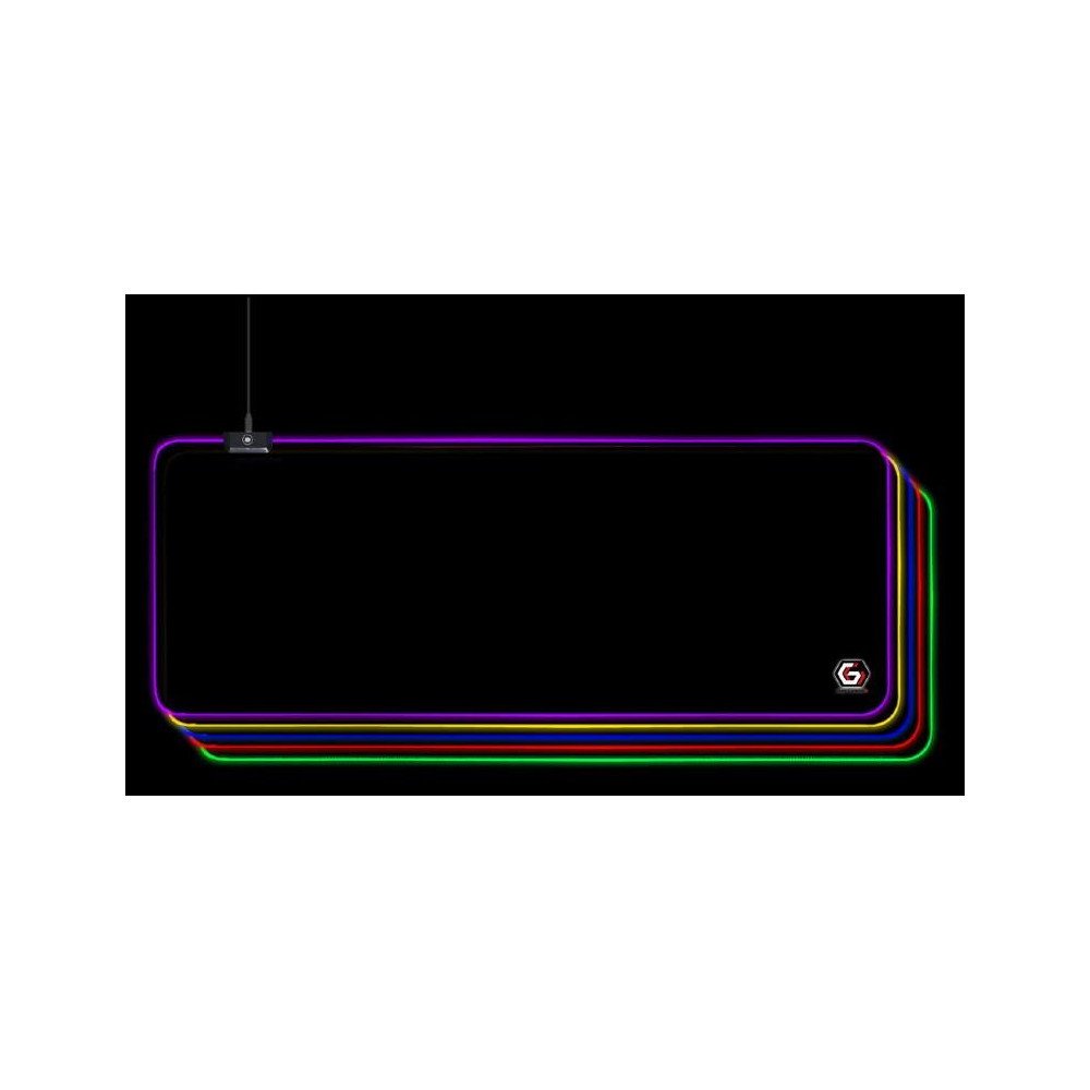 MOUSE PAD GAMING LED LARGE/MP-GAMELED-L GEMBIRD