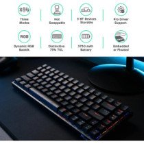 Royal Kludge RK84 RGB Wireless - US layout - Brown Tactile Switches -