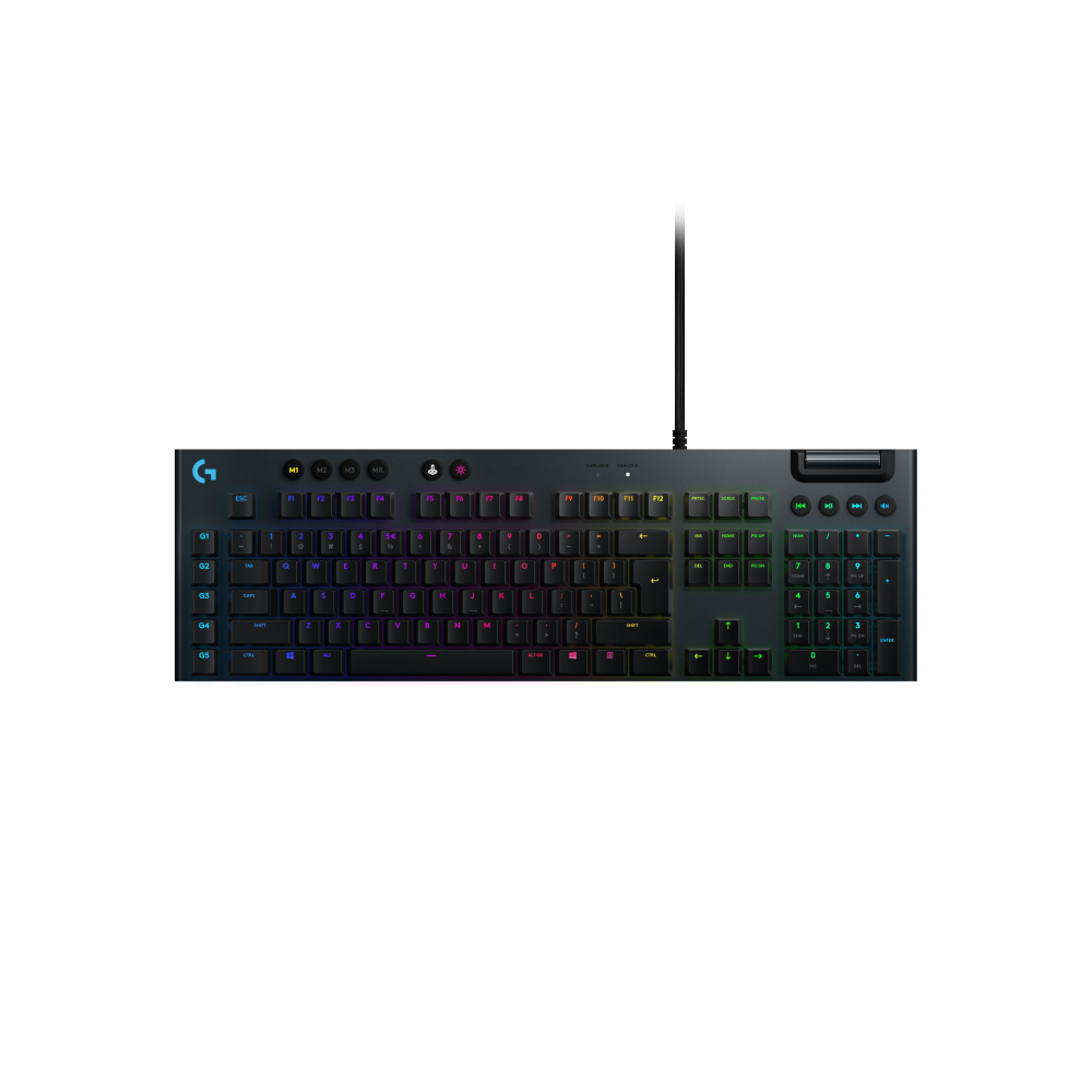 Logitech G815 - US INT'L layout - Low Profile Clicky GL White