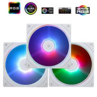 Thermalright TL-S12W-S X3 PWM ARGB White 3vnt. (120mm) (Balti)