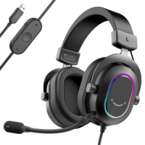 FIFINE AmpliGame H6 Black (Juodos) Žaidimų Ausinės