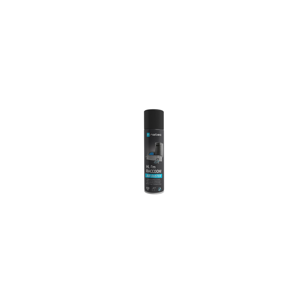 Natec Compressed Air Duster, Raccoon Air, 600 ml|Natec|NSC-1763|Air