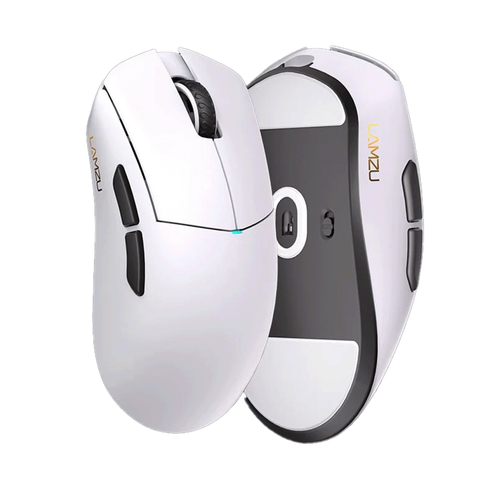 Lamzu PARO AURORA Wireless 8K White (Balta) Belaidė Žaidimų Pelė