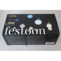 SALE OUT. Twinkly Festoon Smart LED Lights 20 AWW (Gold+Silver) G45
