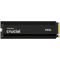 Crucial P510 2TB PCIe Gen5 NVMe 2280 M.2 SSD with heatsink