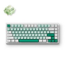 Klaviatūra MCHOSE G75 PRO (Balta/Žalia) - MCHOSE Matcha Latte V2