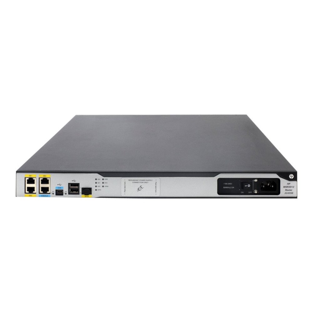 HPE MSR3012 AC Router Europe - English l