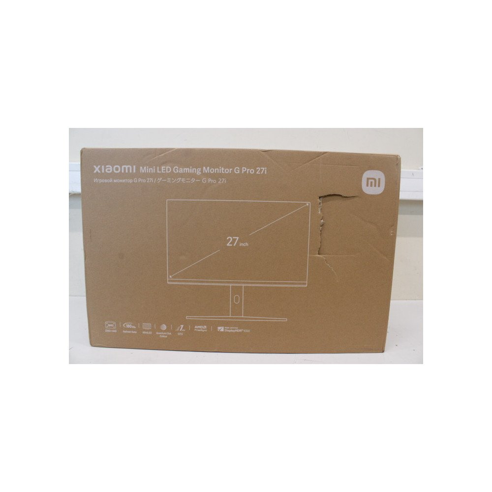 SALE OUT. Xiaomi Mini LED Gaming Monitor G Pro 27i EU|Xiaomi|Mini LED