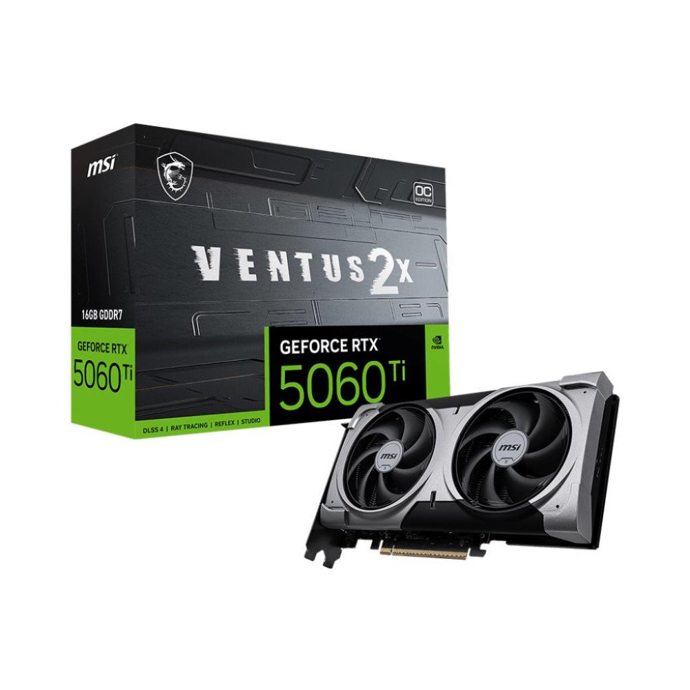 Graphics Card|MSI|NVIDIA GeForce RTX 5060 Ti|16 GB|GDDR7|128 bit|PCIE