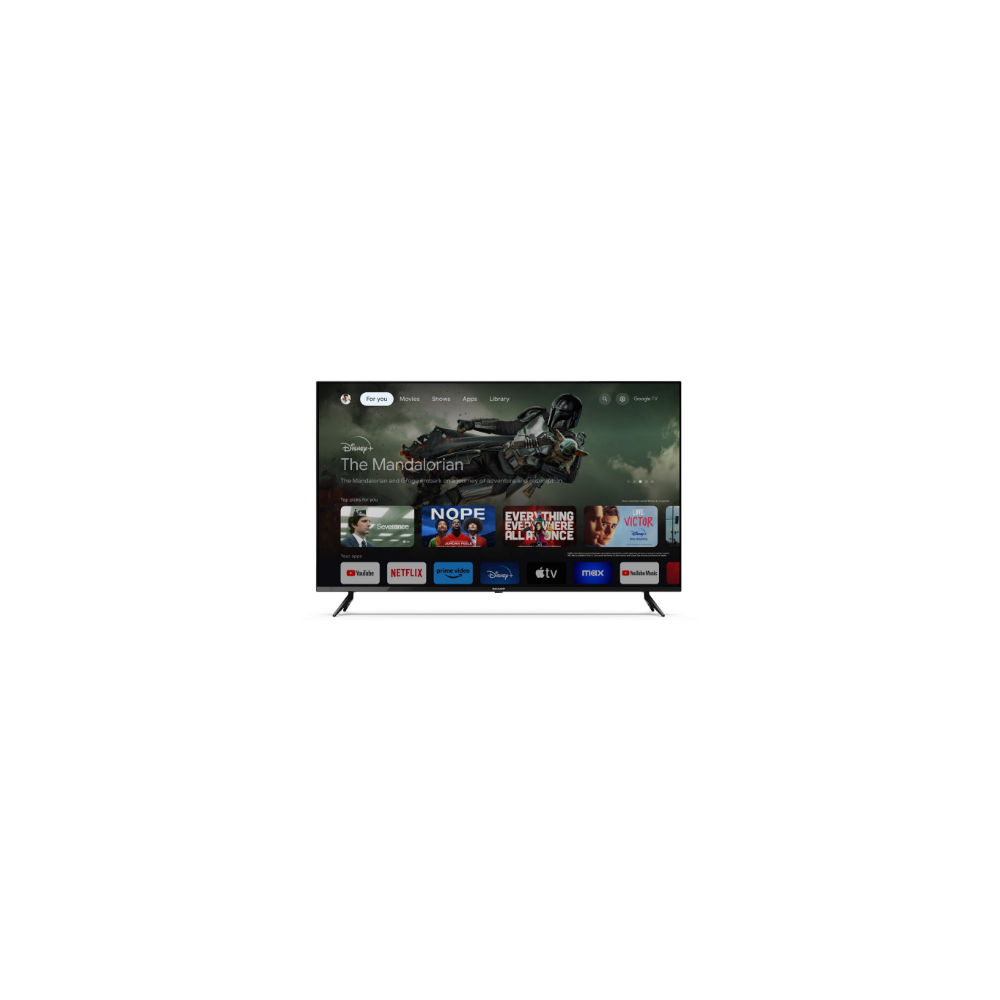 Sharp 50GL4060E|50|Smart TV|Google TV|4k Ultra HD