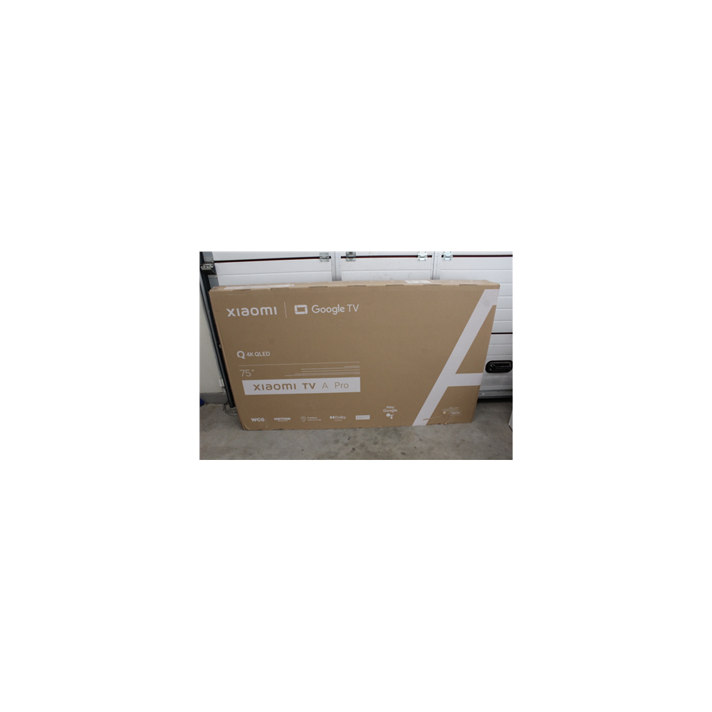 Xiaomi QLED TV A Pro 2025|75''|Smart TV|Google TV|4K UHD|Black|USED