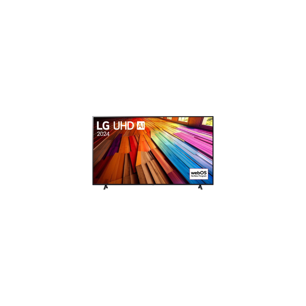 LG AI UT81 4K TV|86UT81003LA|86|Smart TV|webOS24|UHD|Black