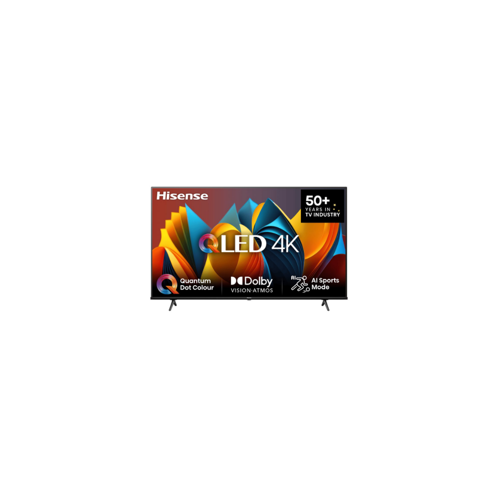 Hisense QLED Smart TV|75E7NQ|75"|Smart TV|VIDAA OS|UHD|Black