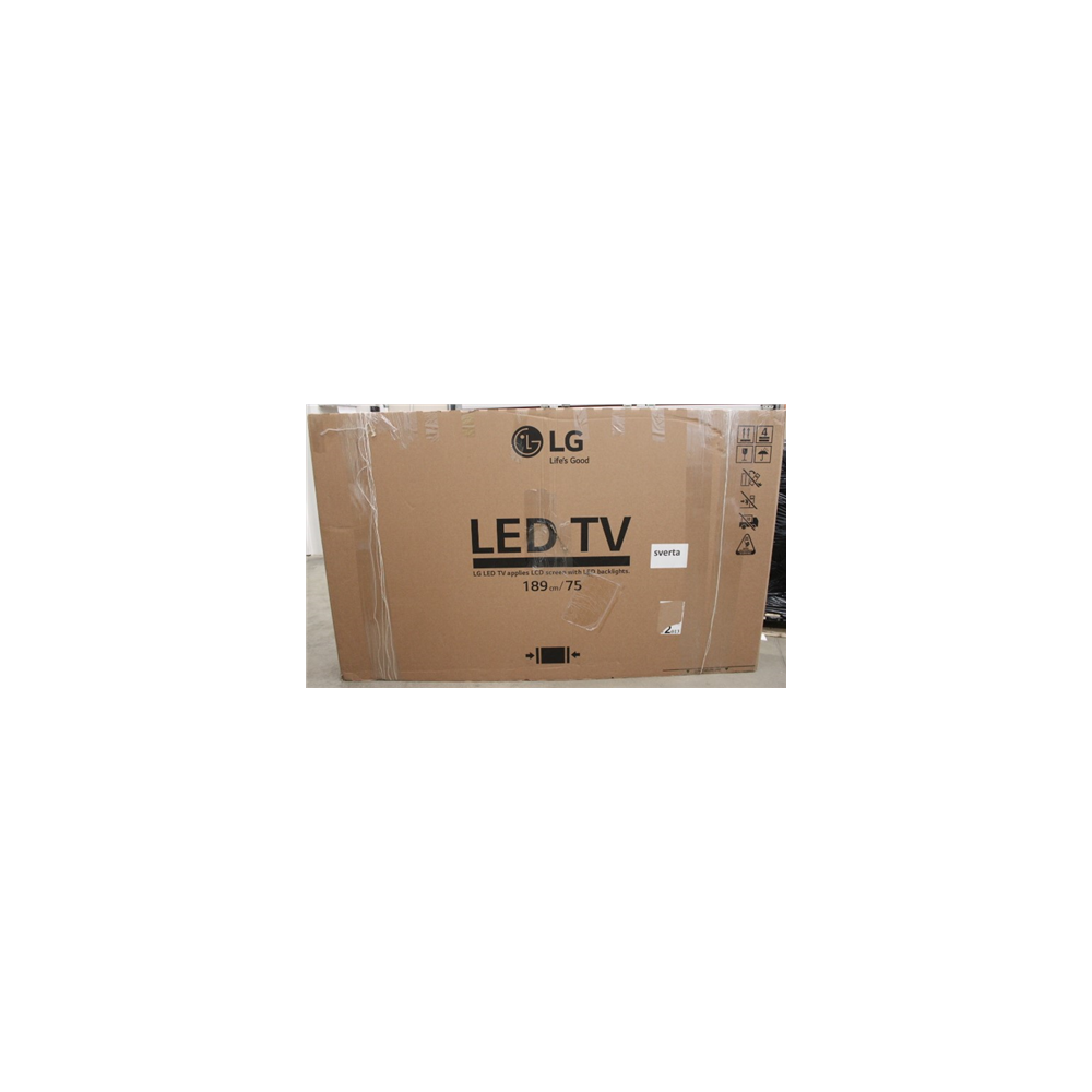 SALE OUT. LG 75UN640S0LD 75“ 3840x2160/330cd/m2/HDMI RF USB|LG