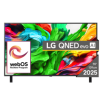 LG 55QNED85A3C|55|Smart TV|webOS 25|UHD|Bllack