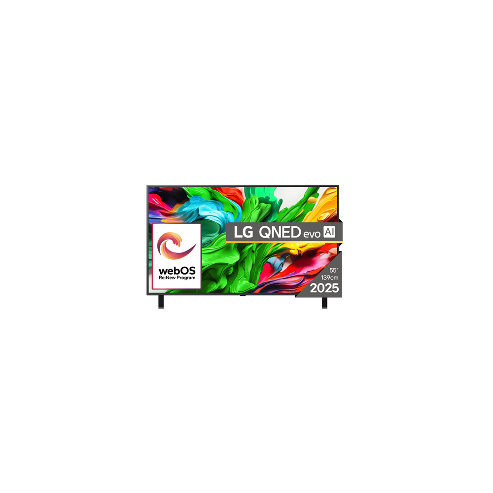 LG 55QNED85A3C|55|Smart TV|webOS 25|UHD|Bllack