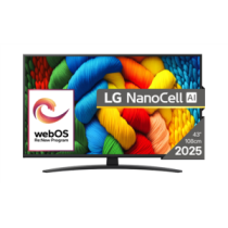 LG 43NANO81A3A|43|Smart TV|webOS 25|UHD