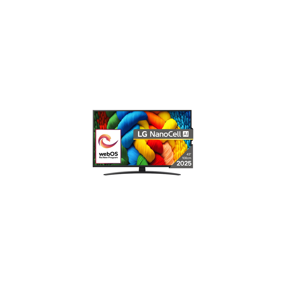 LG 43NANO81A3A|43|Smart TV|webOS 25|UHD