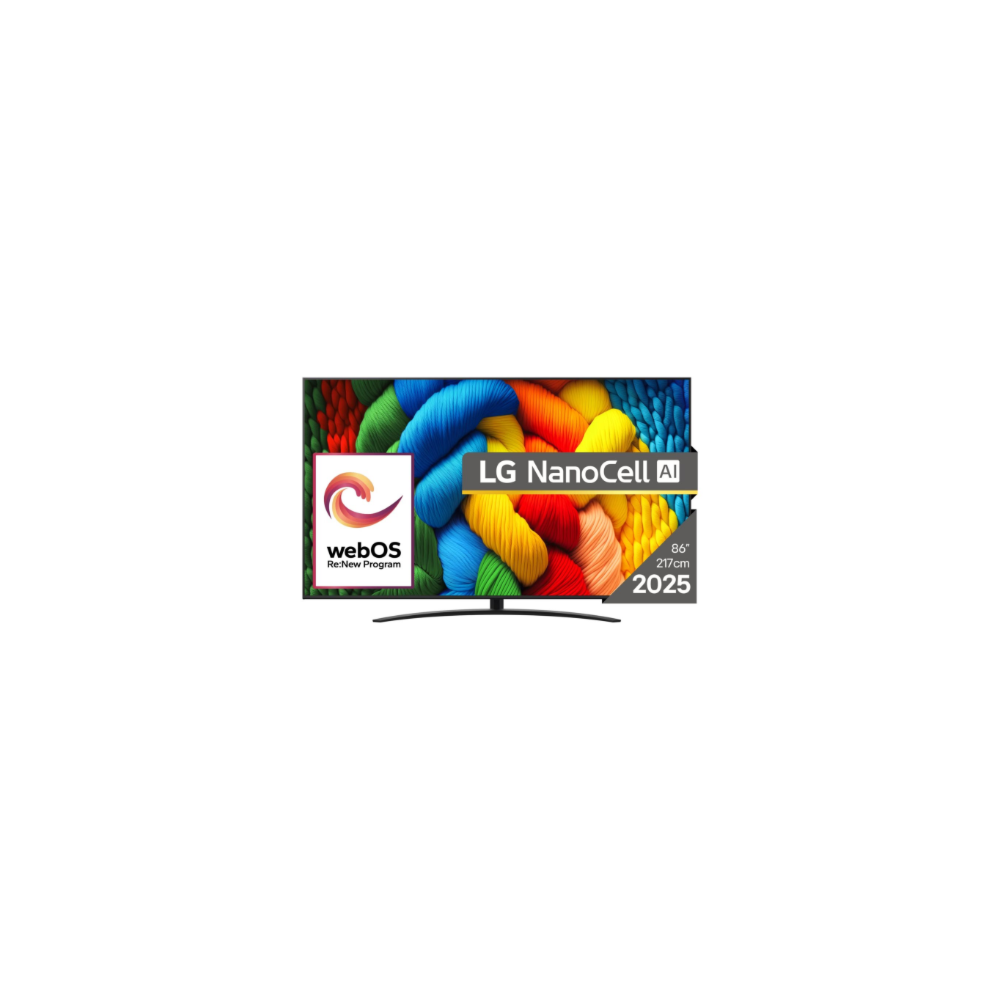 LG TV|86NANO81A3A|86|Smart TV|webOS 25|4K UHD